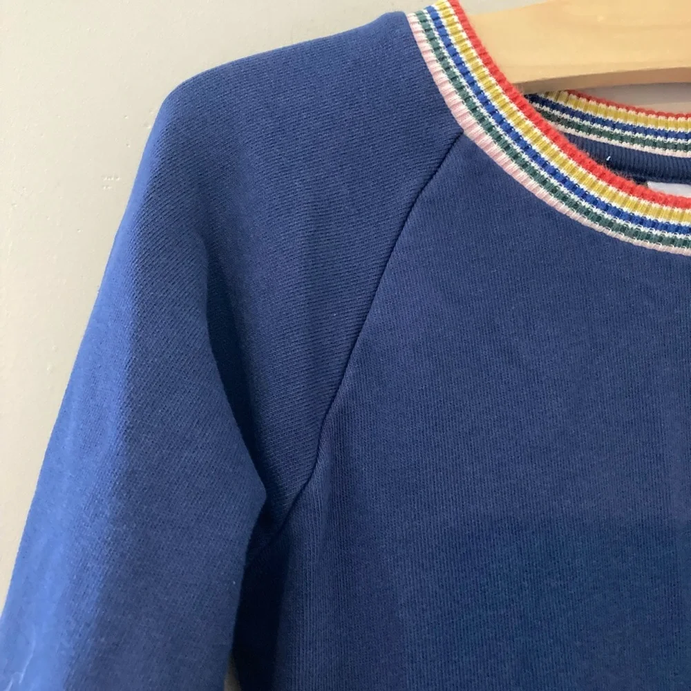 $23 ADD ON hanna andersson dress sleeve terry‎ retro 6-7Y Zara Mini Boden 6 7